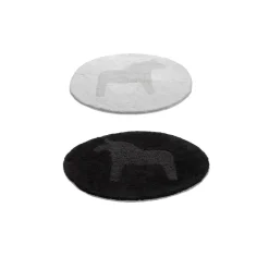 Round Rugs|Woven Cotton Rugs^Etol Design Dala rug Ø55 cm, White