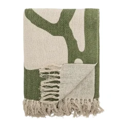 Bloomingville Dalmine throw 130x160 cm, Green