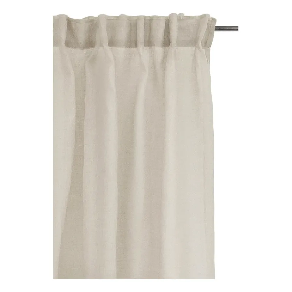 Curtains^Himla Dalsland curtain heading tape & channel 145x250 cm, Oatmeal Beige