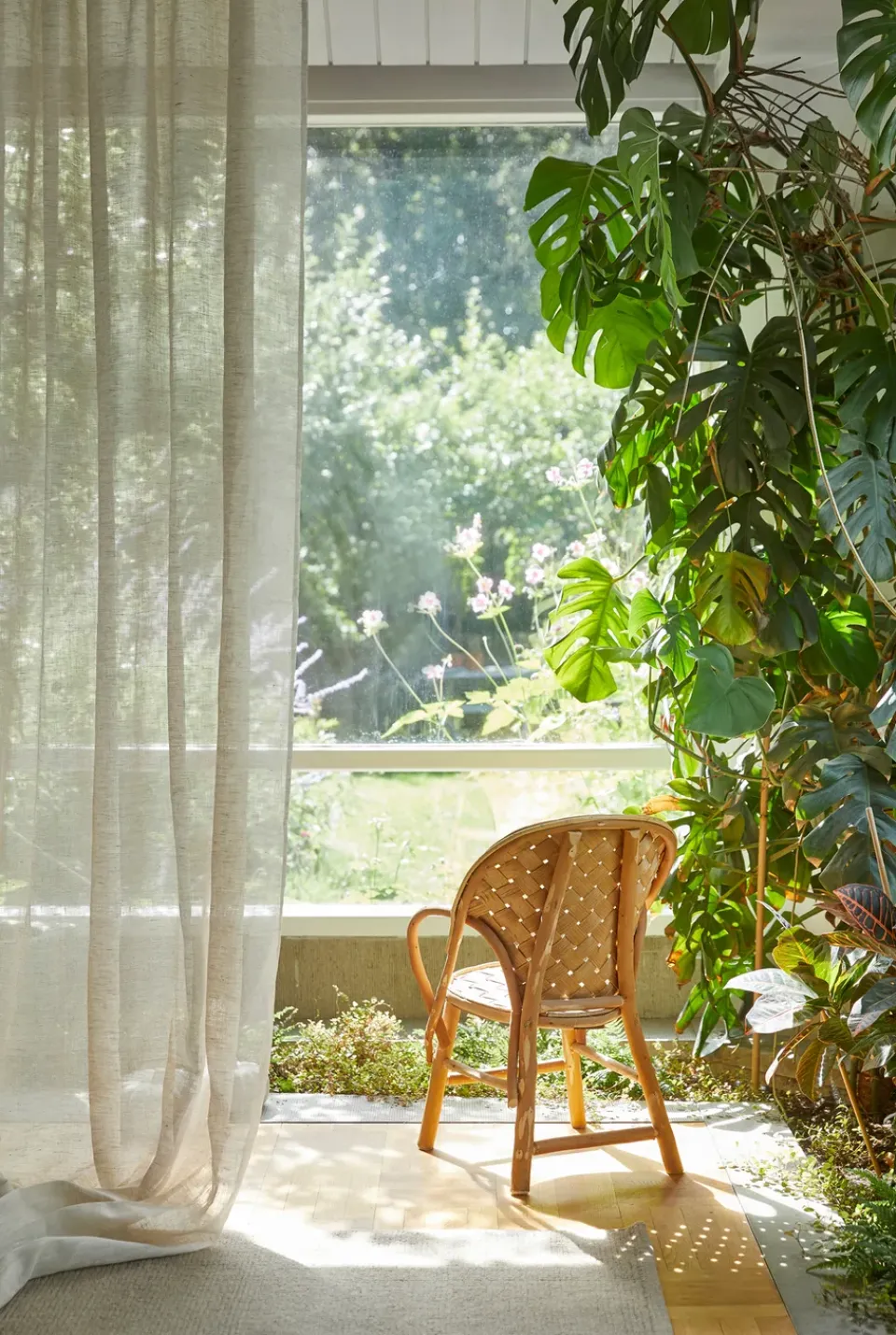 Curtains^Himla Dalsland curtain heading tape & channel 145x250 cm, Oatmeal Beige