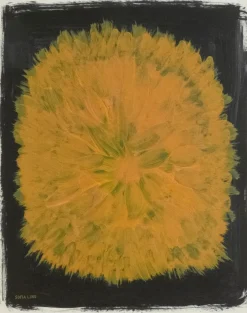 Fine Little Day Dandelion poster 40x50 cm, Yellow-black YellowBlack