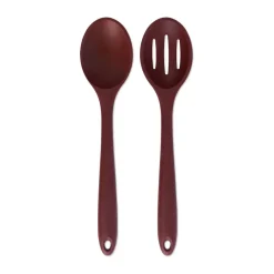 Spoons, Scoops & Ladles^Sagaform Daniel serving utensils 2 pieces, Burgundy Red