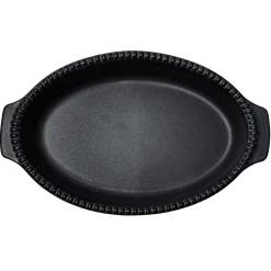 PotteryJo Daria oven form 35 cm, ink Black