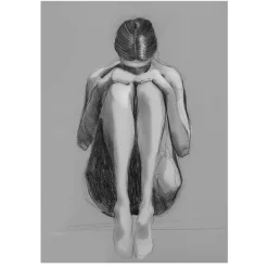 New Anna Bülow Darkroom 1 poster, 50x70 cm GreyBlackWhite