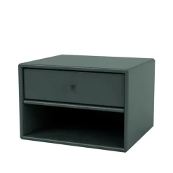 Online Montana Dash bedside table, Black jade 163, incl. suspension cm Green