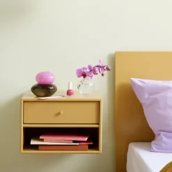 Bedside Tables^Montana Dash bedside table, Camomile 159, incl. suspension cm Yellow