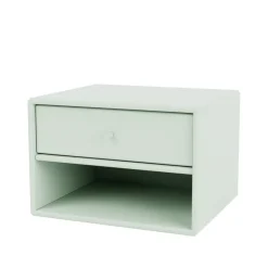 Hot Montana Dash bedside table, Mist 161, incl. suspension cm Green