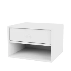 Bedside Tables^Montana Dash bedside table, Snow 38, incl. suspension cm White