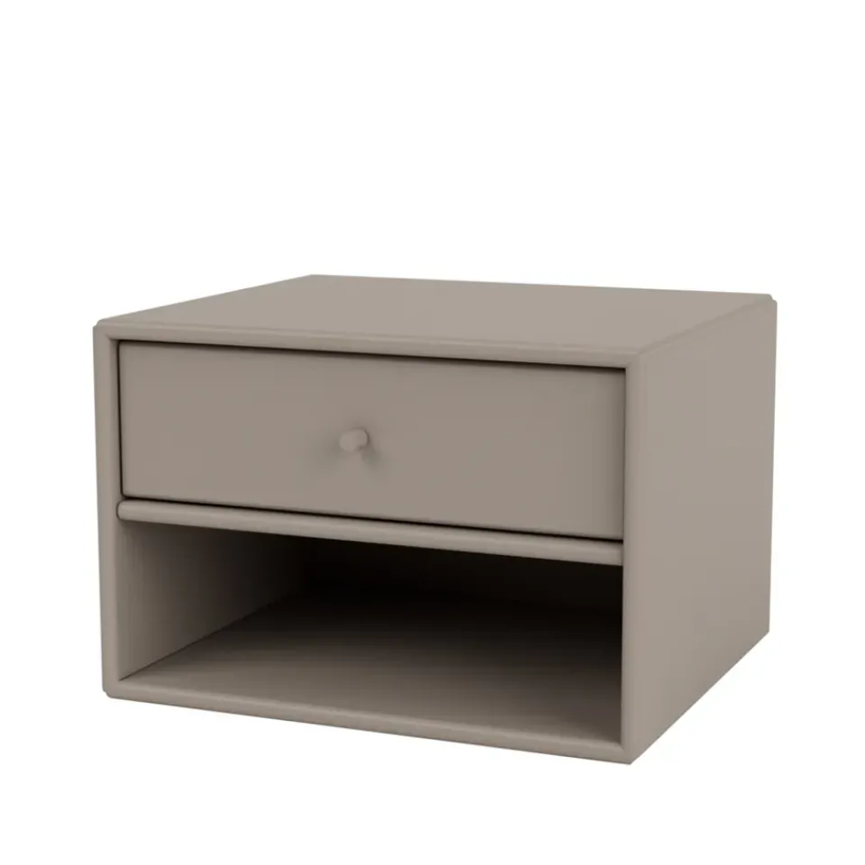 Montana Dash bedside table, Truffle 141, incl. suspension cm Beige