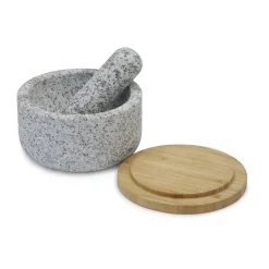 Pestle & Mortars^Joseph Joseph Dash Mortel Ø15.5 cm, Granite-bamboo Grey