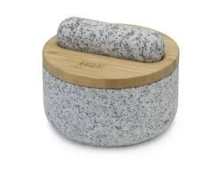 Pestle & Mortars^Joseph Joseph Dash Mortel Ø15.5 cm, Granite-bamboo Grey