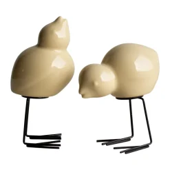 Easter Decorations^DBKD Swedish Birds Easter decoration 2-pack, Shiny Yellow