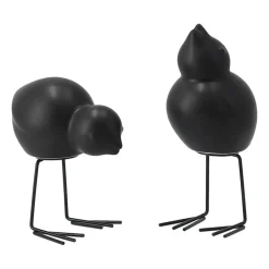 DBKD Swedish Birds Easter decoration 2-pack, Black