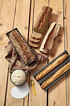 Clearance De Buyer bread- and baking tray, 30 cm Black