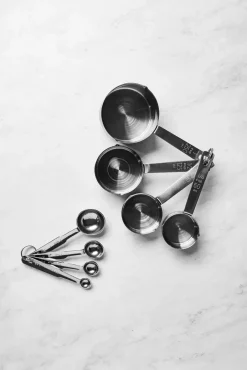 Measuring Spoons, Cups & Jugs^De Buyer measuring cups 1-15 ml 4 pieces, stainless steel Silver-coloured