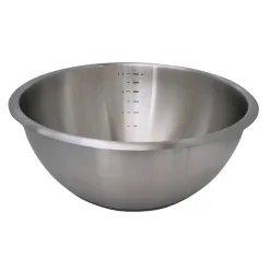 Hot De Buyer mixing bowl with silicone base, 3.6 l Silver-coloured