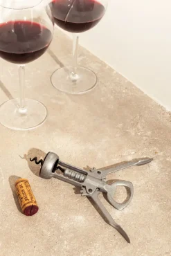 Corkscrews & Openers^L'Atelier du Vin De Gaulle winged corkscrew, Silver Silver-coloured