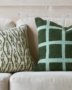 Best Chhatwal & Jonsson Deccan cushion cover 50x50 cm, Cactus Green