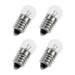 Light Bulbs^Konsthantverk December light bulb, Clear, 5w, 4-pack e10, 3w Transparent