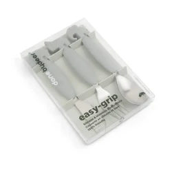 Sale Done by deer Deer Friends Easy-grip cutlery set 3 pieces, Grey
