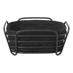 Bread Baskets^Blomus Delara bread box 20x20 cm, Black