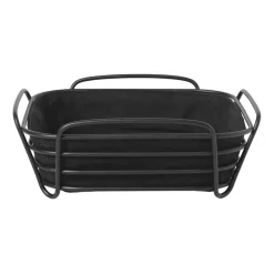 Discount Blomus Delara bread box 25x25 cm, Black
