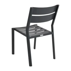 Balcony Furniture^Brafab Delia chair, Anthracite Grey
