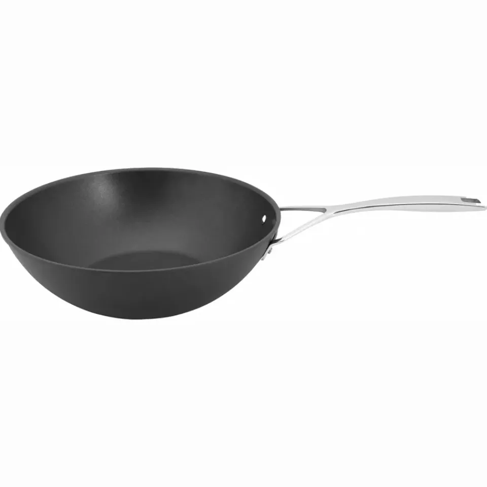 New Demeyere Alu Pro wok pan, 30 cm Black