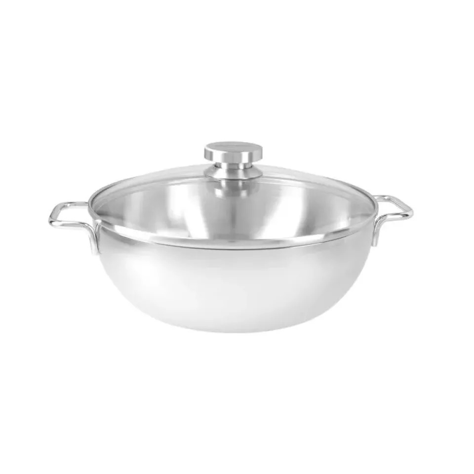 Clearance Demeyere Apollo 7 serving pan stainless steel, 4.8 L Silver-coloured