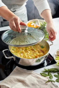 Clearance Demeyere Apollo 7 serving pan stainless steel, 4.8 L Silver-coloured
