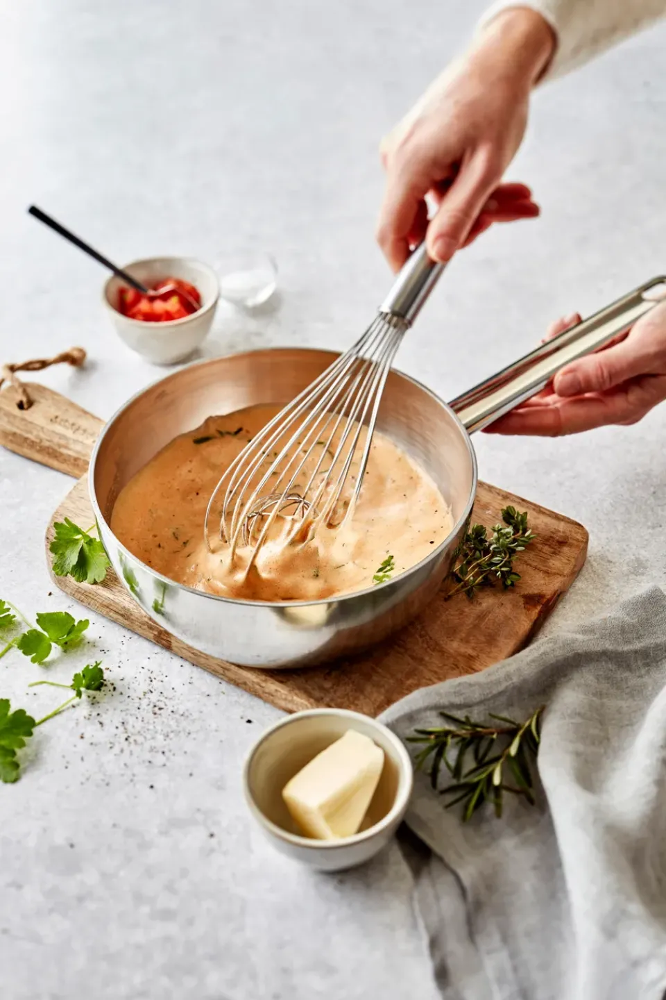 Hot Demeyere Apollo 7 stainless steel sauté pan, Ø22 cm Silver-coloured
