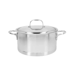 Cooking Pots & Casserole Dishes^Demeyere Atlantis 7 pot low stainless steel, 5.2 L Silver-coloured