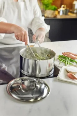 Discount Demeyere Atlantis 7 saucepan with lid, 2.2 L Silver-coloured