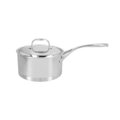Hot Demeyere Atlantis 7 saucepan with lid, 3 L Silver-coloured
