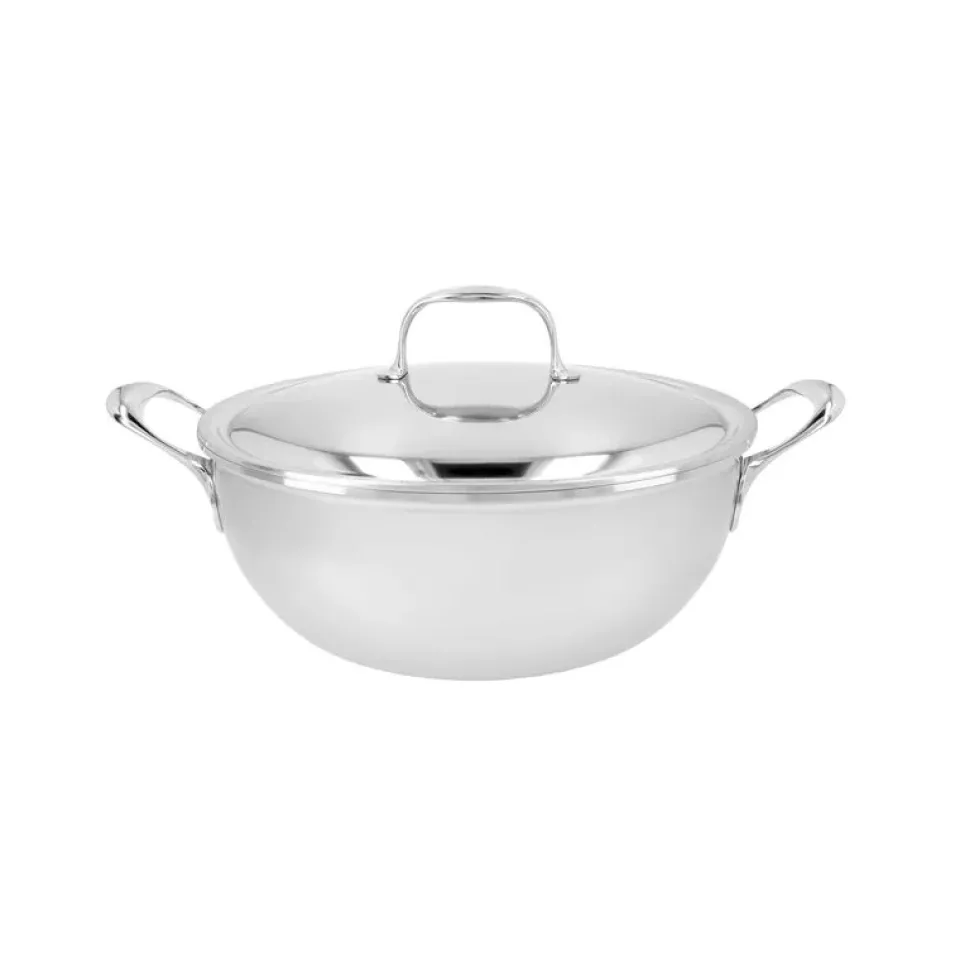 Saucier & Sauté Pans^Demeyere Atlantis 7 serving pan stainless steel, 4.8 L Silver-coloured