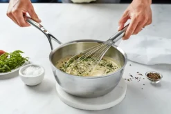 Saucepans^Demeyere Atlantis sauté pan, 2,5 l Silver-coloured