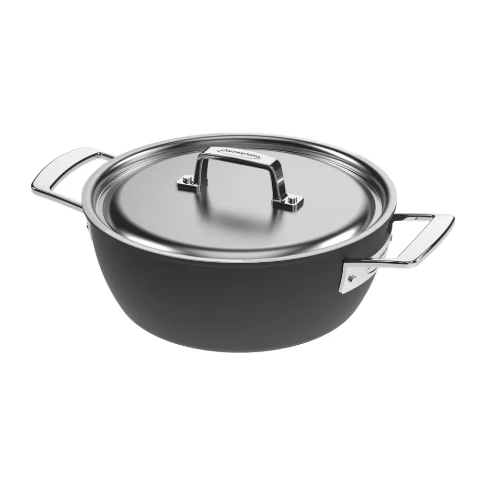 Saucier & Sauté Pans^Demeyere Black 5 serving pan stainless steel, 3.25 L Silver-coloured