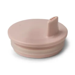 Plastic Cups^Design Letters beak lid to melamine cup, nude Pink