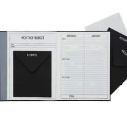 Calendars & Notebooks^Design Letters budget book, Black