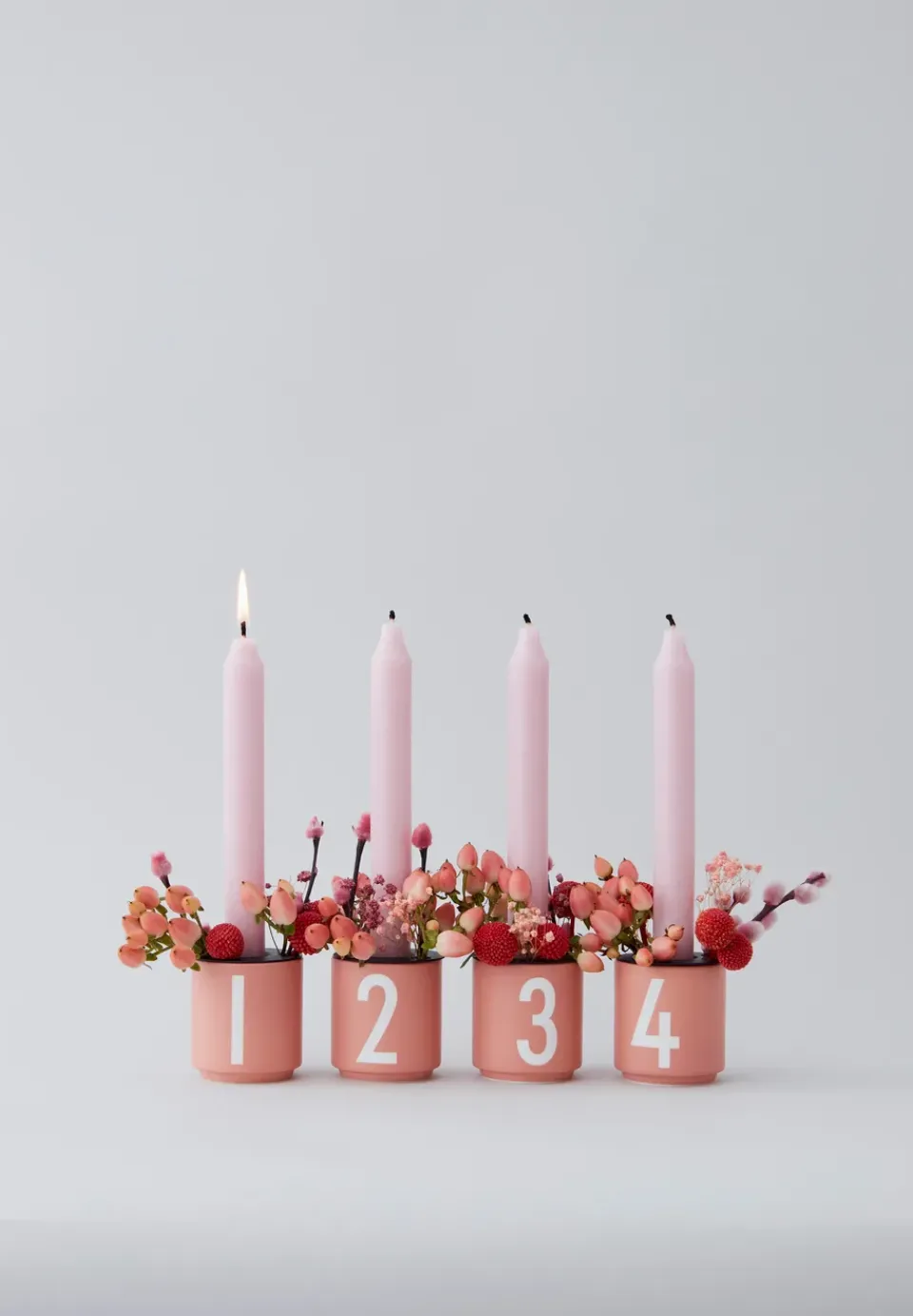 Glögg & Mulled Wine Mugs|Espresso Cups^Design Letters espresso cup 4-pack, Nude BeigePink