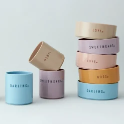 New Design Letters favourite cup mini, Love Beige