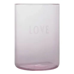 Drinking Glasses & Tumblers^Design Letters favourite glass 35 cl, Love-rose Pink