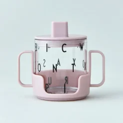 Children's Glasses|Other Glasses^Design Letters handle for tritan glass, Lavender PurplePink