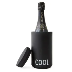 Ice Buckets^Design Letters ice bucket, 19.5 cm Black