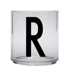 Best Design Letters Kids glass, R Transparent