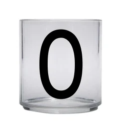 Plastic Glasses^Design Letters Kids glass, O Transparent