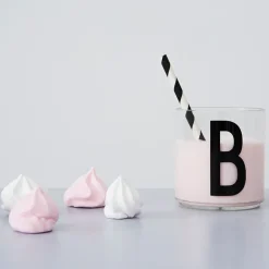 Outlet Design Letters Kids glass, B Transparent