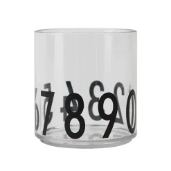 Clearance Design Letters Kids Personal tritan glass, 123 Transparent