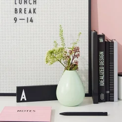 Bulletin & Pin Boards^Design Letters letter board A2, grey Black