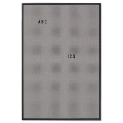 Design Letters letter board A2, light Grey